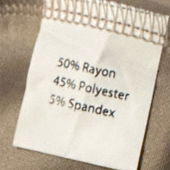 Women's Tan Jumpsuit - Picture 7 of 9